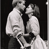 Donald Madden and Sharon Laughlin in the stage production One by One