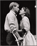 Donald Madden and Sharon Laughlin in the stage production One by One