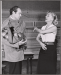 Joseph Warren and June Havoc in the stage production One Foot in the Door