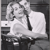 June Havoc and Paul Carr in the stage production One Foot in the Door