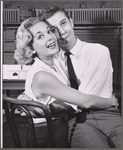 June Havoc and Paul Carr in the stage production One Foot in the Door