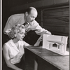 June Havoc and Paul Morrison in the stage production One Foot in the Door
