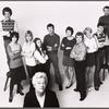 Nancy Hamilton, Geoff Leon, Pamela Adams, Liz Otto, Pat Lysinger, Edward Penn, Joy Garrett, Douglas Houston, Georgia Engel, Jess Richards and Charles Murphy in the stage production One for the Money, Etc.
