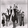 Nancy Hamilton, Pamela Adams, Joy Garrett, Georgia Engel, Liz Otto, Pat Lysinger, Douglas Houston, Geoff Leon, Charles Murphy, Edward Penn and Jess Richards in the stage production One for the Money, Etc.