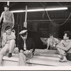 Al Lewis, John McLiam, Lloyd Nolan, David Winters and unidentified in the stage production One More River