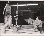 Al Lewis, John McLiam, Lloyd Nolan, David Winters and unidentified in the stage production One More River
