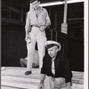 John McLiam and Lloyd Nolan in the stage production One More River