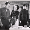 Philip Sterling, Olympia Dukakis and Kevin Mitchell in the stage production The Opening of a Window