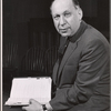 Harold Clurman in publicity portrait for the stage production of Orpheus Descending