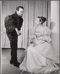 Alfred Drake and Jacqueline Brookes in the 1957 American Shakespeare production of Othello