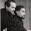 Alfred Drake and Earle Hyman in the 1957 American Shakespeare production of Othello