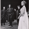 Alfred Drake, Earle Hyman, Larry Gates and Jacqueline Brookes in the 1957 American Shakespeare production of Othello