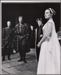 Alfred Drake, Earle Hyman, Larry Gates and Jacqueline Brookes in the 1957 American Shakespeare production of Othello