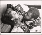 Julienne Marie and James Earl Jones in the 1964 Delacorte Theater production of Othello