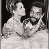 Julienne Marie and James Earl Jones in the 1964 Delacorte Theater production of Othello