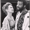 Julienne Marie and James Earl Jones in the 1964 Delacorte Theater production of Othello