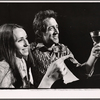 Angela Pietropinto and Larry Pine in the stage production Our Late Night