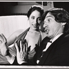 Karen Ludwig and John Ferraro in the stage production Our Late Night