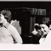 Tom Moore and Patricia Birch in rehearsal for the stage production Over Here!