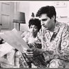 Diana Sands and Alan Alda in the stage production The Owl and the Pussycat