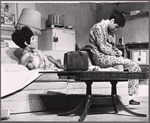 Diana Sands and Alan Alda in the stage production The Owl and the Pussycat
