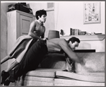 Diana Sands and Alan Alda in the stage production The Owl and the Pussycat