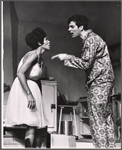 Diana Sands and Alan Alda in the stage production The Owl and the Pussycat