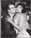 Russell Nype and Eartha Kitt in the touring stage production The Owl and the Pussycat