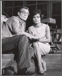 Russell Nype and Eartha Kitt in the touring stage production The Owl and the Pussycat