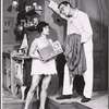 Eartha Kitt and Russell Nype in the touring stage production The Owl and the Pussycat 