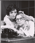 Eartha Kitt and Russell Nype in the touring stage production The Owl and the Pussycat 
