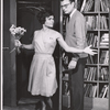 Eartha Kitt and Russell Nype in the touring stage production The Owl and the Pussycat 