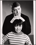 Robert Reed and Pat Suzuki in the touring stage production The Owl and the Pussycat 