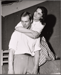 Bill Fletcher and Irene Moore in the stage production The Painted Days