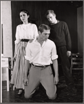 Irene Moore, Bill Fletcher and Christopher Cary in the stage production The Painted Days