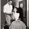Bill Fletcher, Irene Moore and Christopher Cary in the stage production The Painted Days