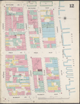 Manhattan, V. 1, Double Page Plate No. 12 [Map bounded by Rutgers St., East River, Market St., East Broadway]