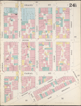 Manhattan, V. 1, Double Page Plate No. 24 1/2 [Map bounded by Grand St., Essex St., Rutgers St., E. Broadway, Pike St., Canal St., Bowery]