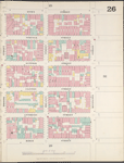 Manhattan, V. 1, Double Page Plate No. 26 [Map bounded by Essex St., Rivington St., Ridge St., Division St.]