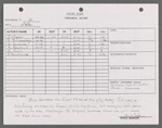 Stage manager's log