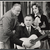 Jack Collins, John Myhers and Marthe Errolle in the touring stage production The Sound of Music