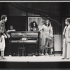 Joe Butler [left] and unidentified in the 1971 stage production of The Rise and Fall of the City of Mahagonny