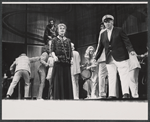 Estelle Parsons [center] and unidentified in the 1971 stage production of The Rise and Fall of the City of Mahagonny