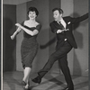 Betty Comden and Adolph Green in the 1959 stage production A Party with Comden and Green