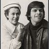 Janet Ward and William Devane in the 1971 Off-Broadway production of One Flew Over the Cuckoo's Nest