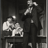 John Beal [left] and unidentified others in the 1968 stage production of The Front Page