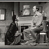 Anne Jackson and William Duell in the 1968 stage production of The Front Page