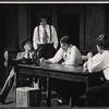 Henry Fonda [left] and unidentified in the 1968 stage production of The Front Page