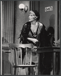 Anne Jackson in the 1968 stage production of The Front Page