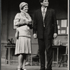 Estelle Parsons and unidentified in the 1968 stage production of The Front Page